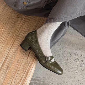 Platform Slip-On Loafers, Korean Style Thick Sole for Women